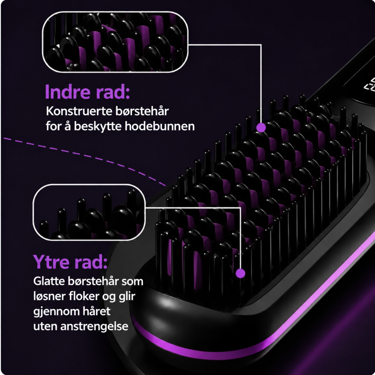 Guldglans™ Volymborsten